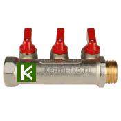 Коллектор никелированный STOUT SMB 6200 341203